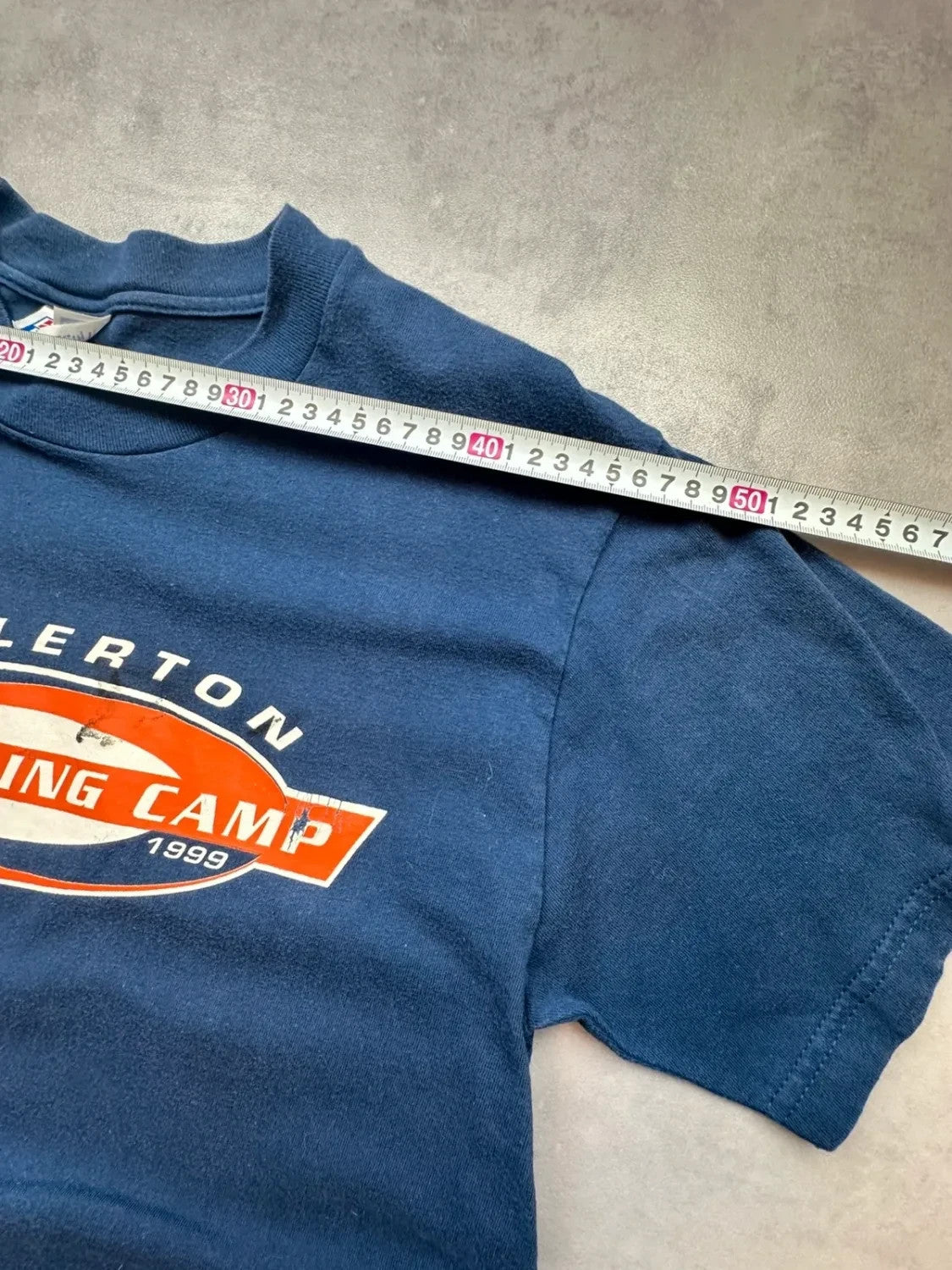 Tee-Shirt Vintage Wrestling Camp 1999 Marine
