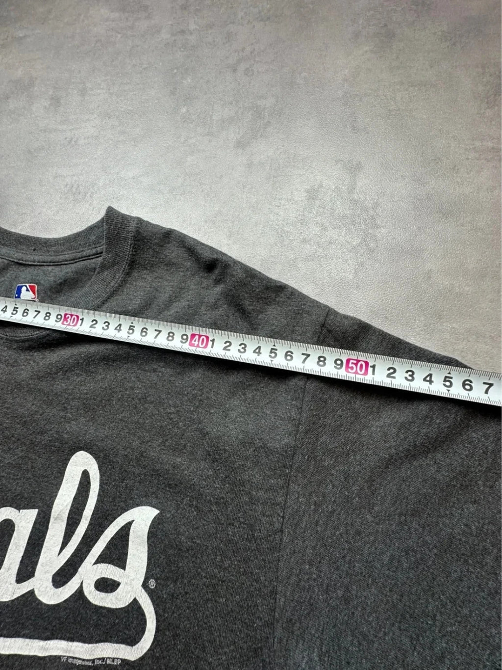Tee-shirt MLB Vintage Kansas City Royals Gris | WellStore Vintage