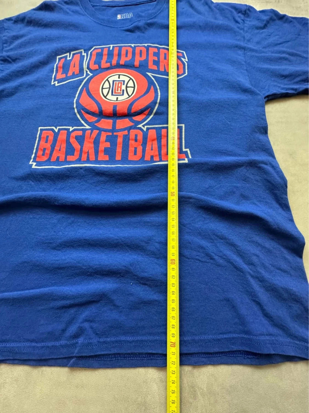 Tee-Shirt LA Clippers Fanatics Vintage Bleu – NBA