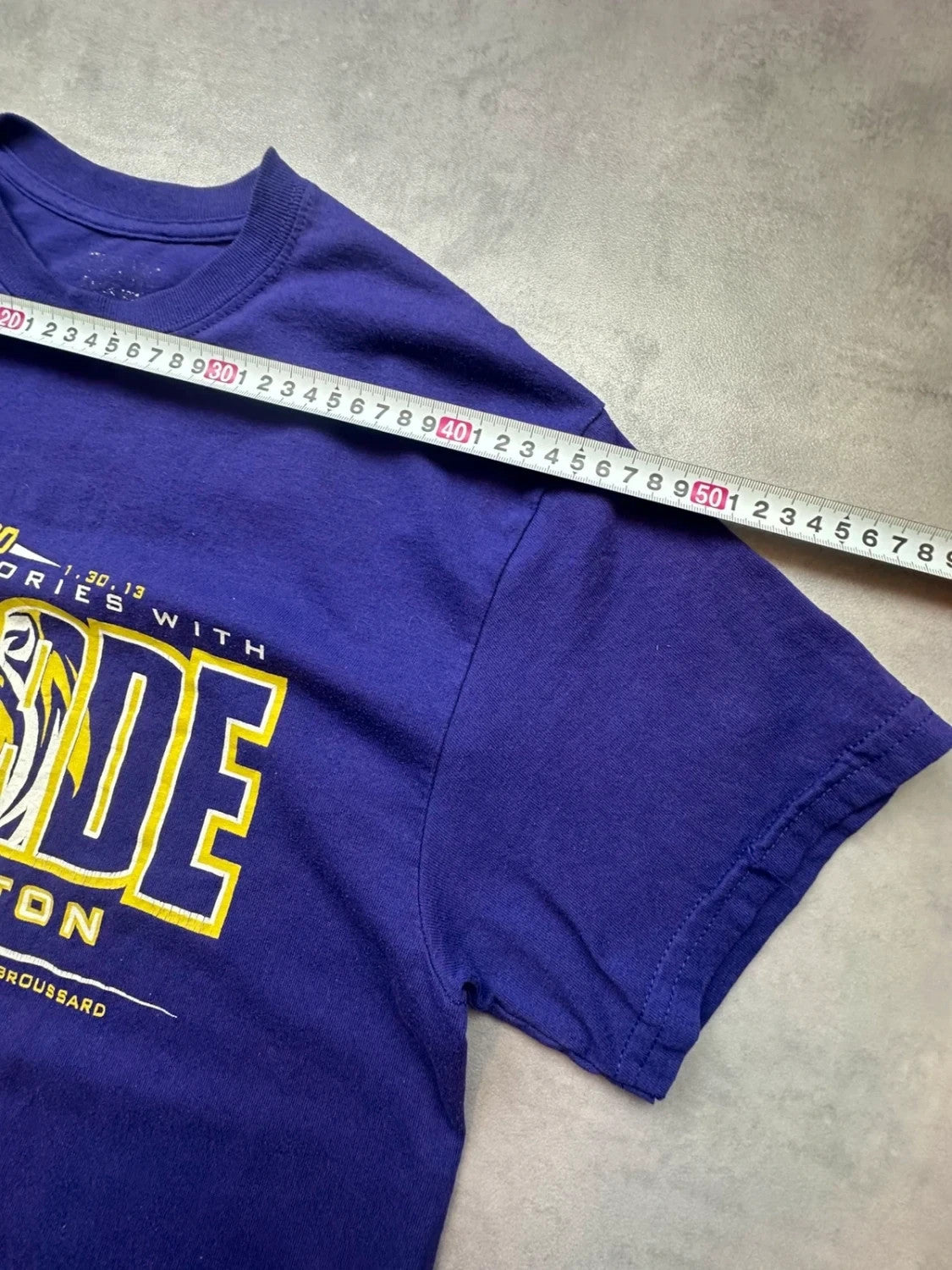 Tee-Shirt Vintage Macade Harrington Tiger Violet