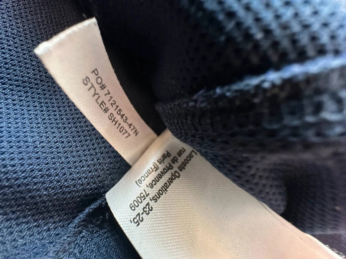 Veste Lacoste Équipe de France Olympique Officielle Bleu Marine – Coupe-Vent Sport