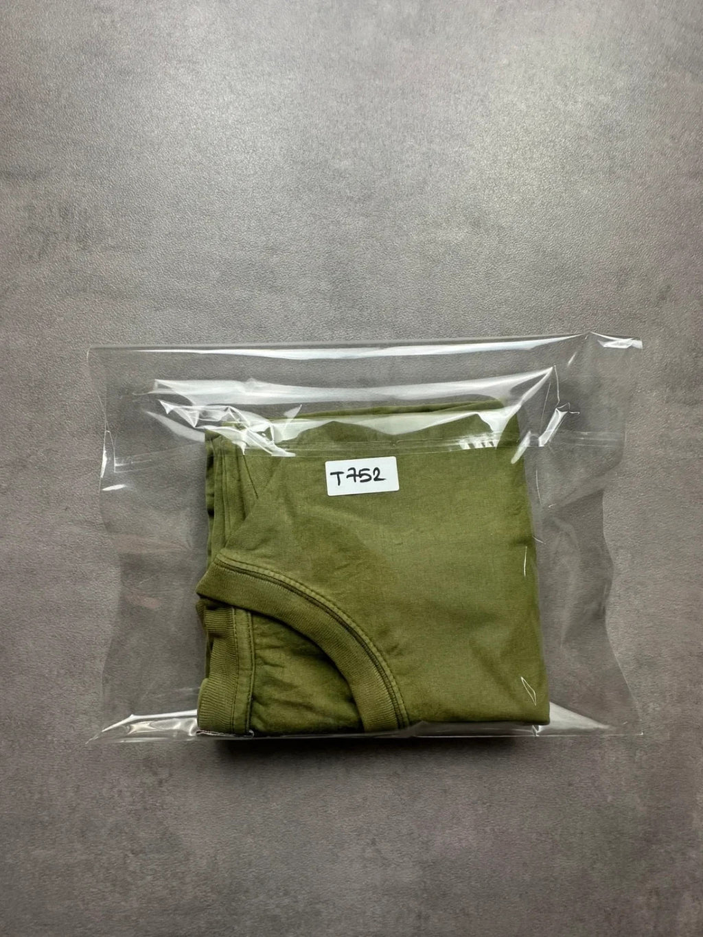 Tee-shirt Uni Vert 100% Coton Vintage