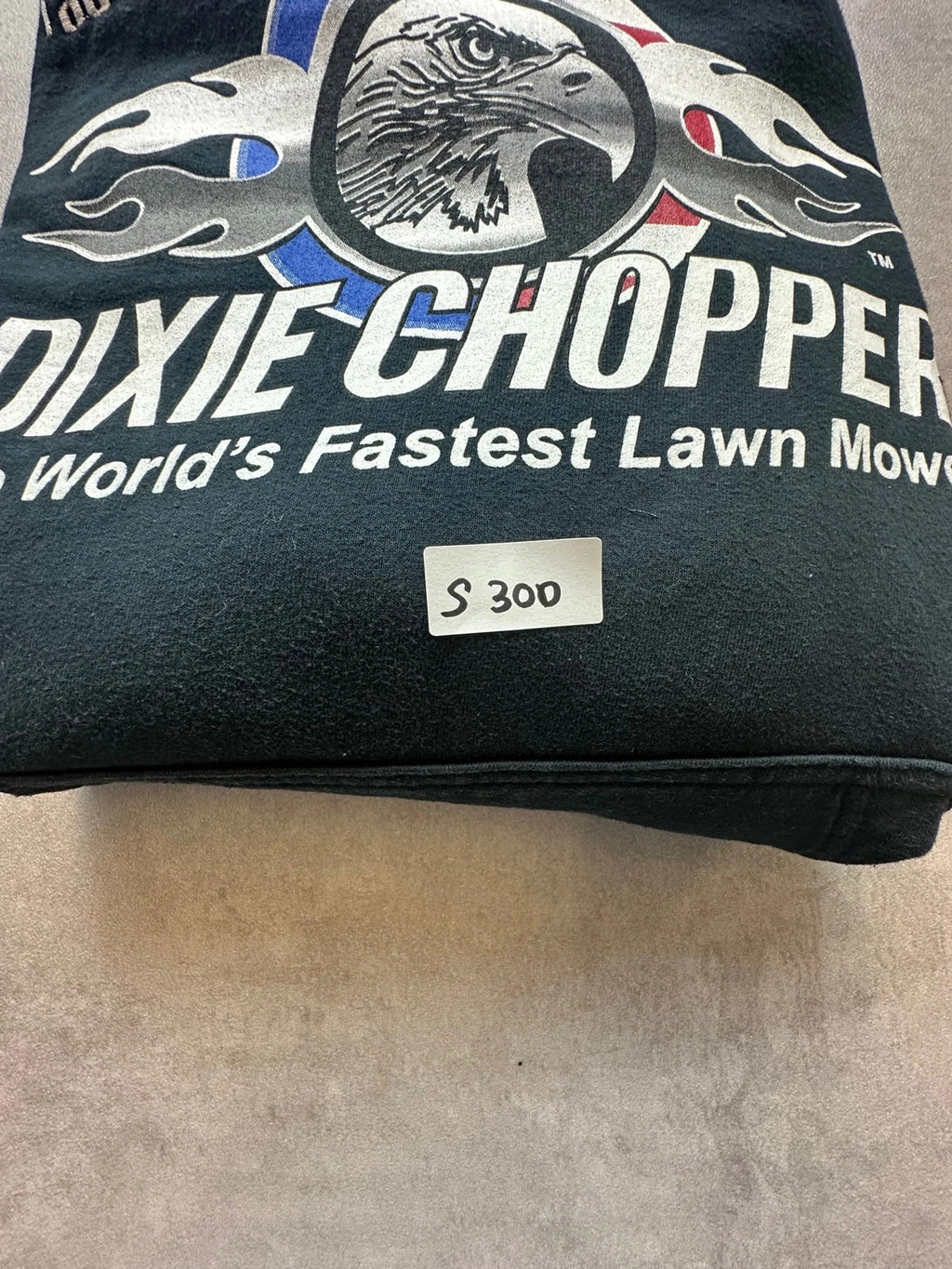 Hoodie Vintage Dixie Chopper Premier Outdoor – Noir Y2K