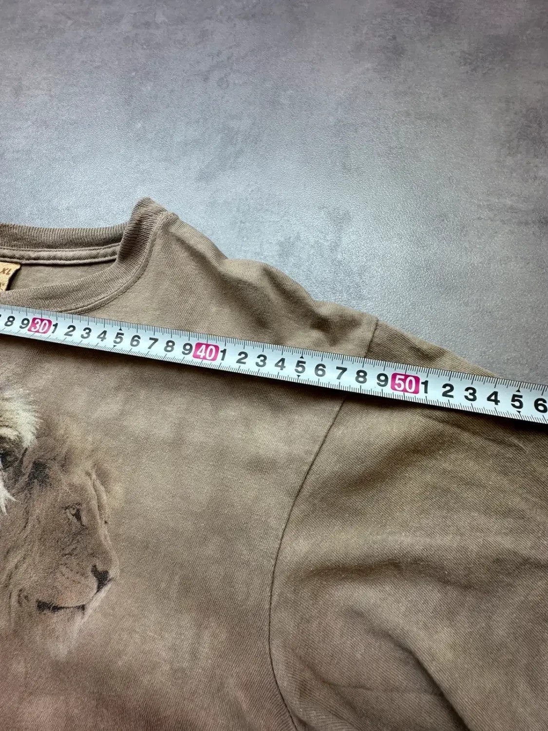 Tee-Shirt Vintage The Mountain Lions Beige