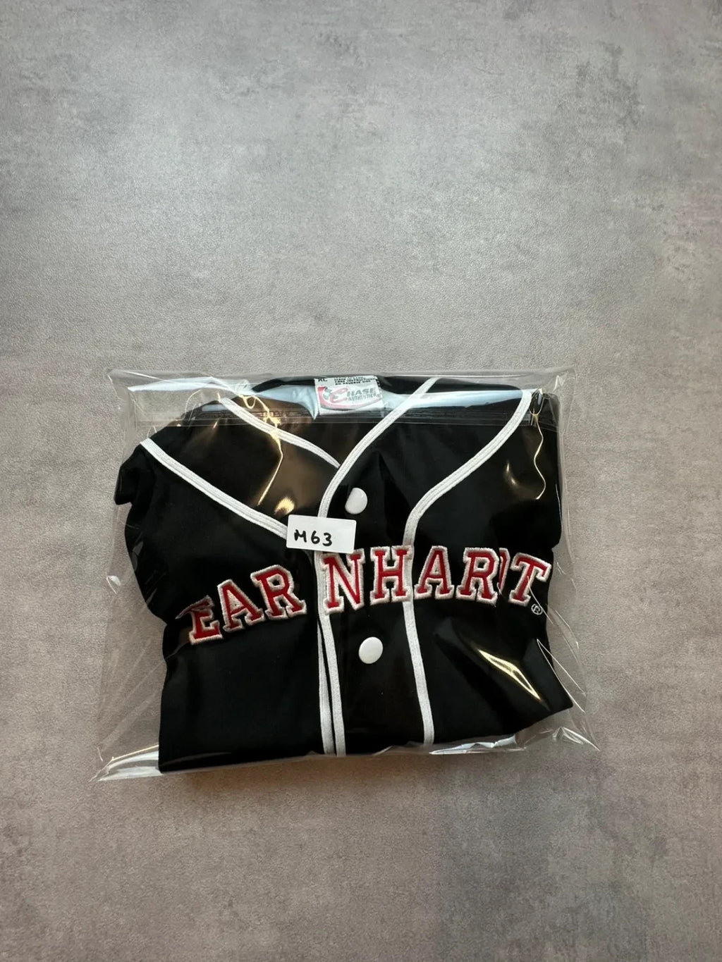 Maillot Baseball Vintage Earnhardt Noir