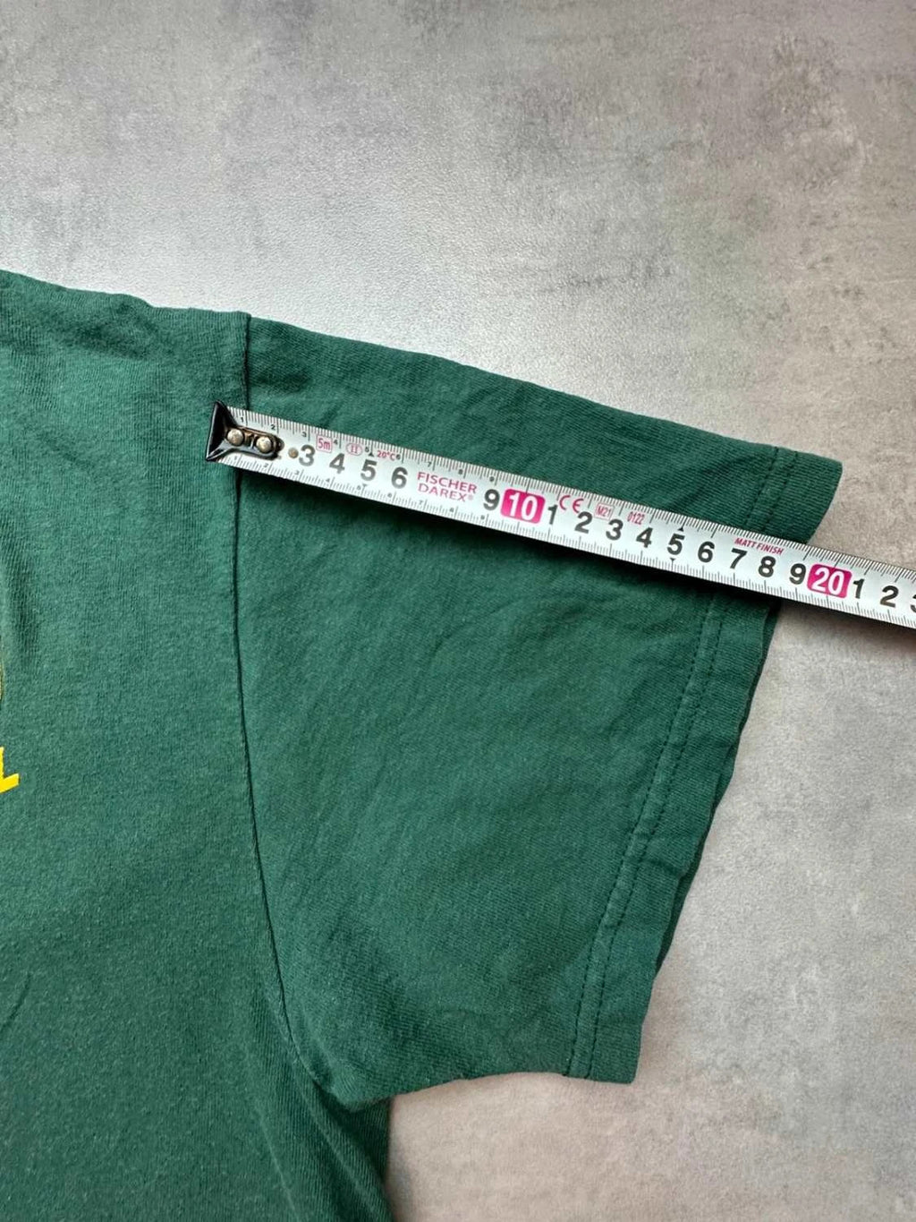 T-Shirt Vintage NFL Green Bay Packers Majestic Vert