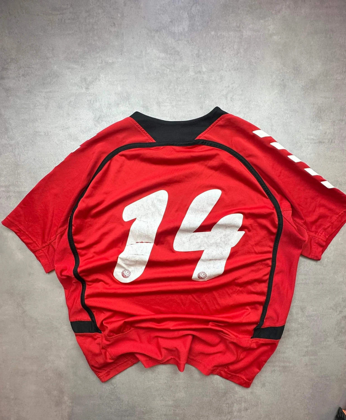 Maillot Hummel Sundsøre FK Football Rouge – Vintage Sportswear