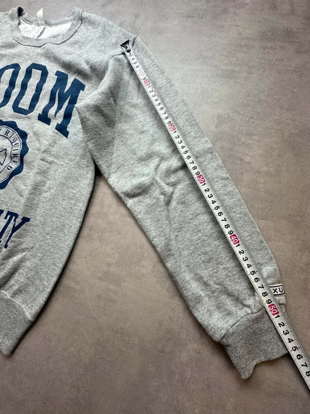 Sweat Vintage Zoom University Gris – College USA
