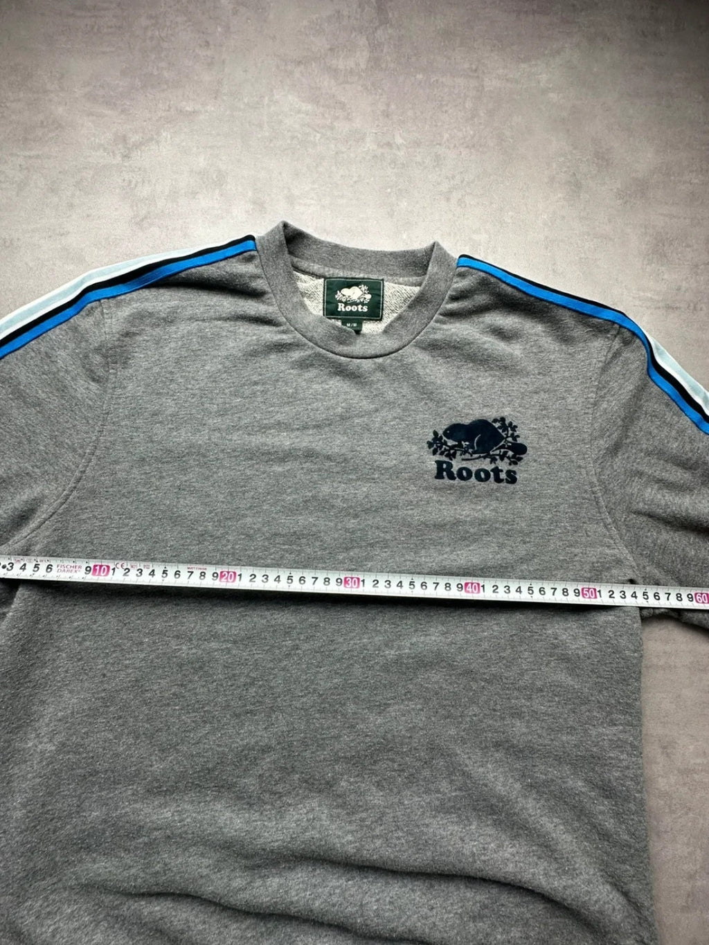 Sweat Roots Vintage Print Gris
