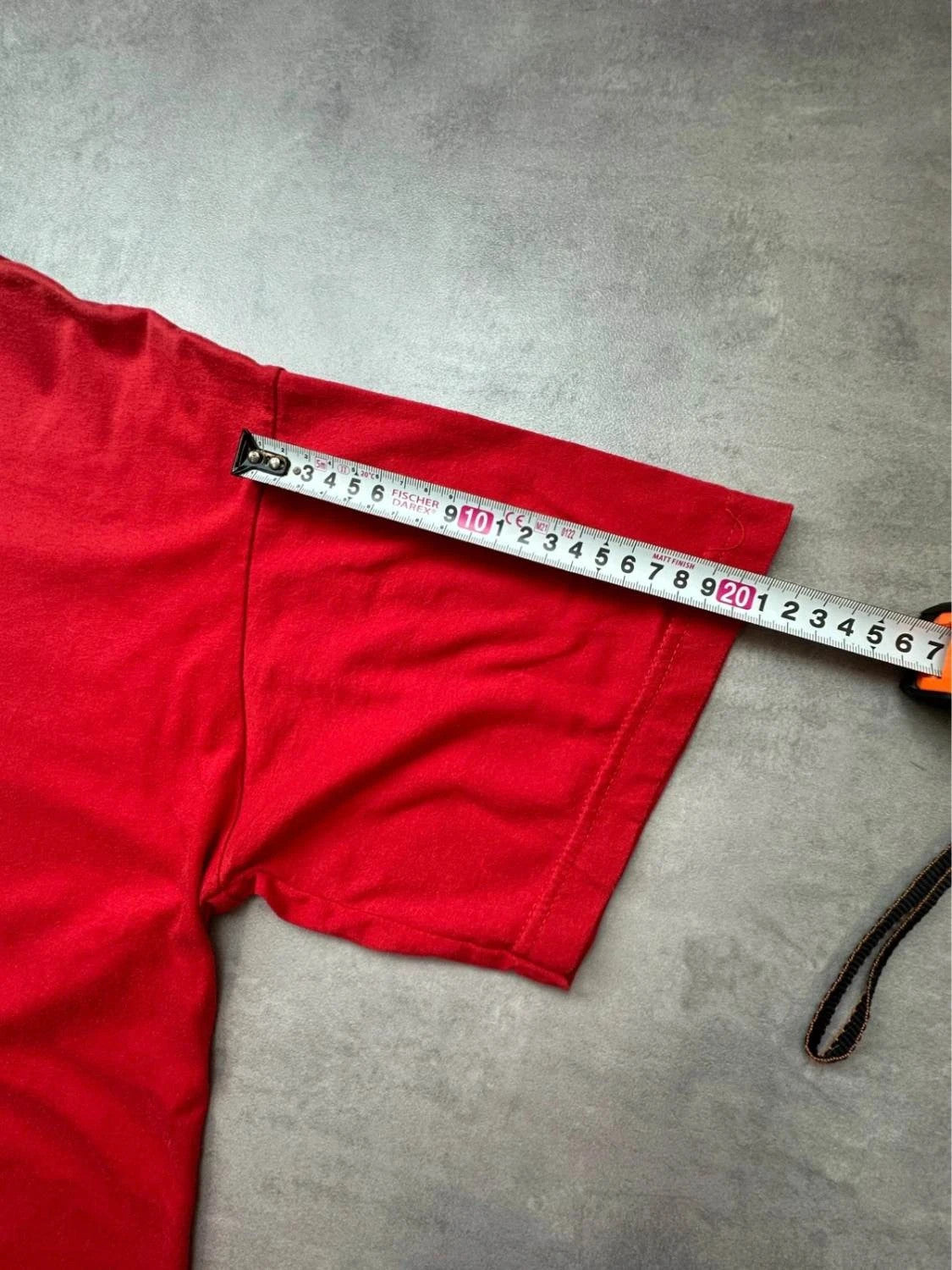 T-Shirt Vintage Hummel Sportswear Graphic Rouge