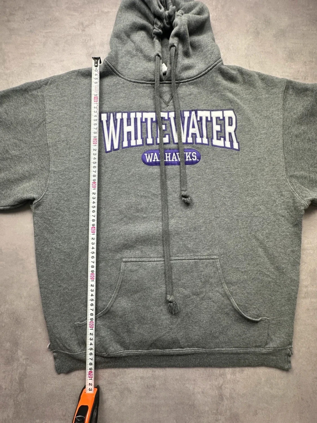 Sweat Vintage Whitewater Warhawks Gris