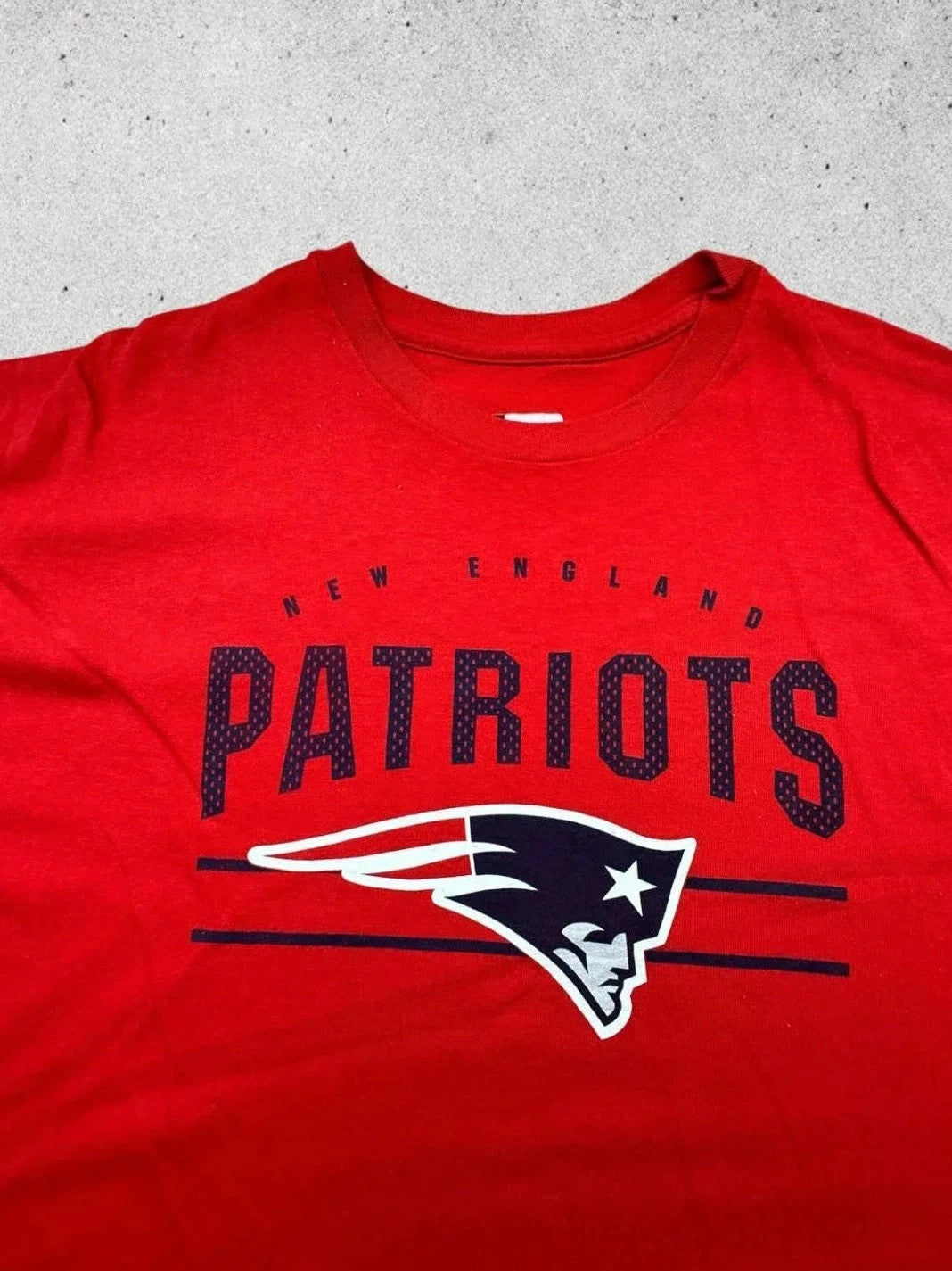 Tee-Shirt NFL New England Patriots Vintage Rouge – Football Américain
