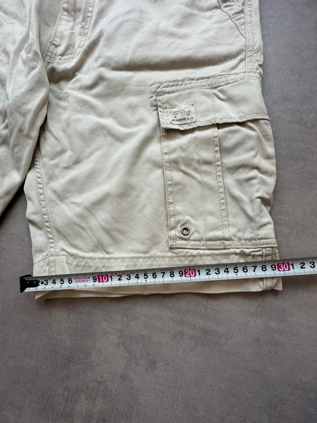 Short Cargo Levi's Vintage Blanc