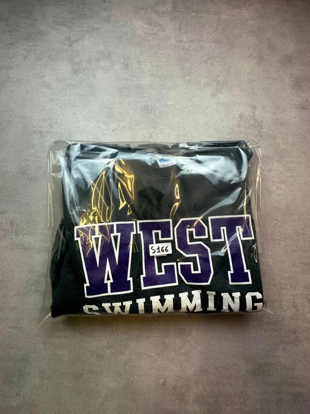 Sweat Russell Athletic Vintage West Swimming – Gris