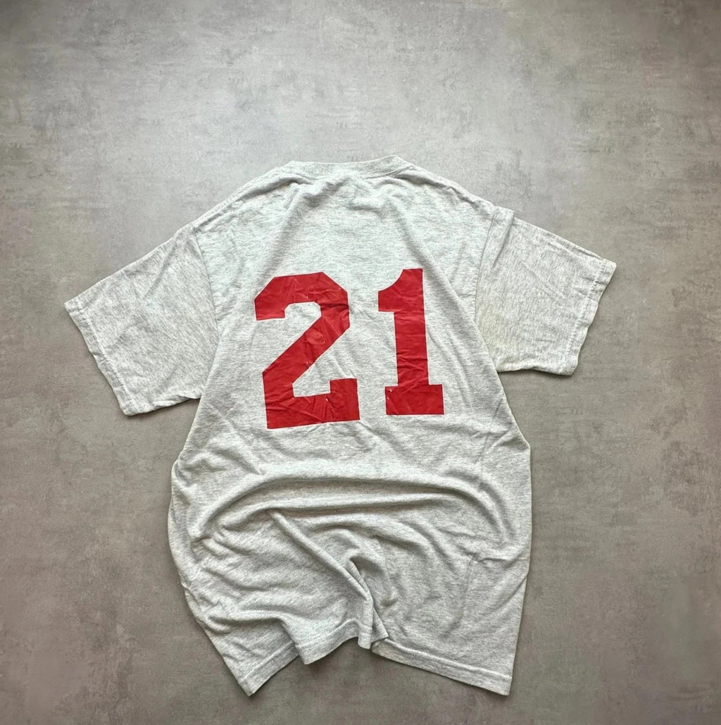 Tee Shirt Vintage Vipers Baseball Gris – Flocage #21