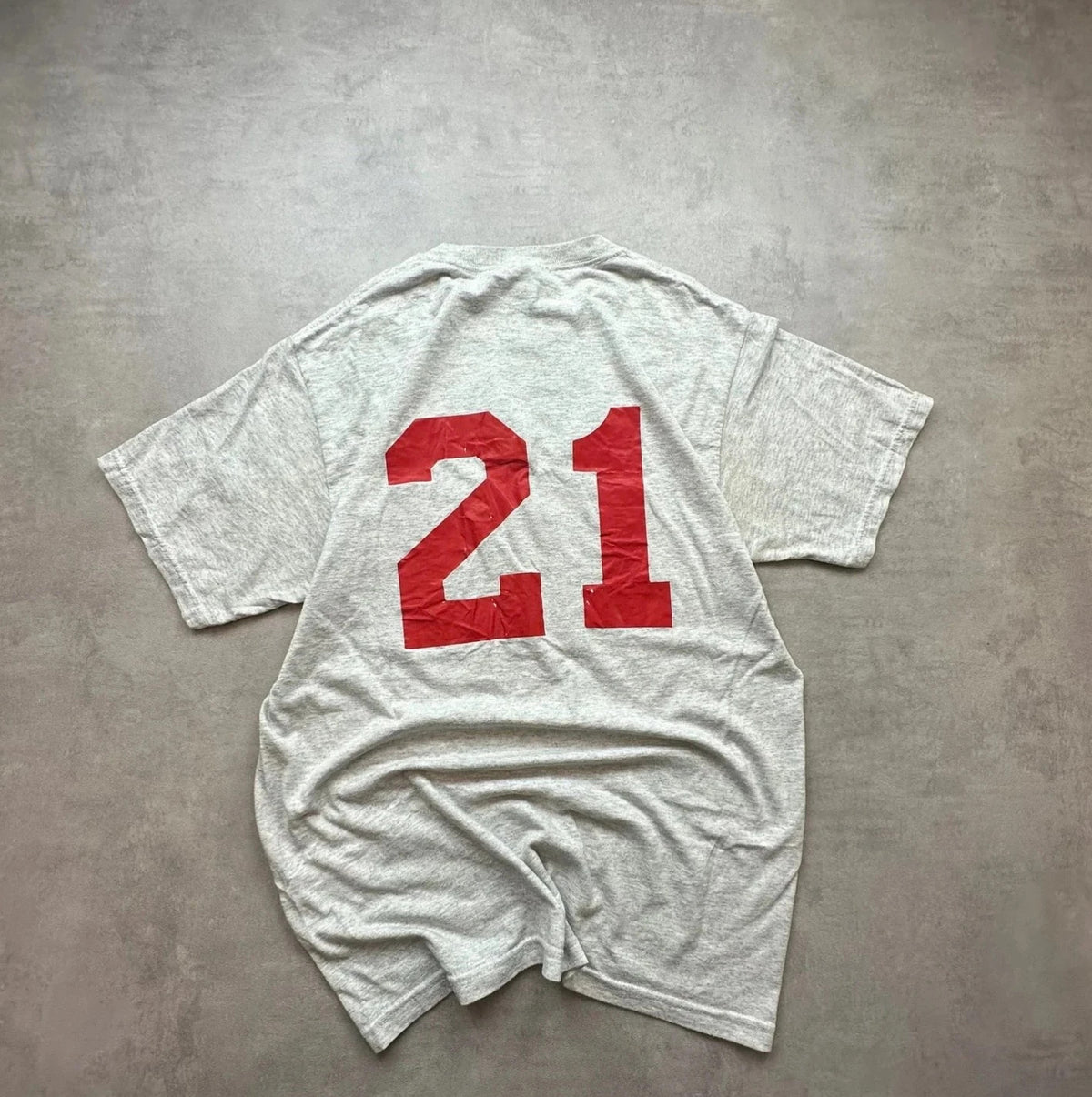 Tee Shirt Vintage Vipers Baseball Gris – Flocage #21