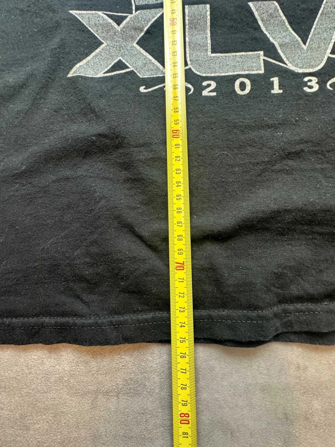 Tee-Shirt Vintage Super Bowl XLVII 2013 Ravens 49ers Noir – NFL