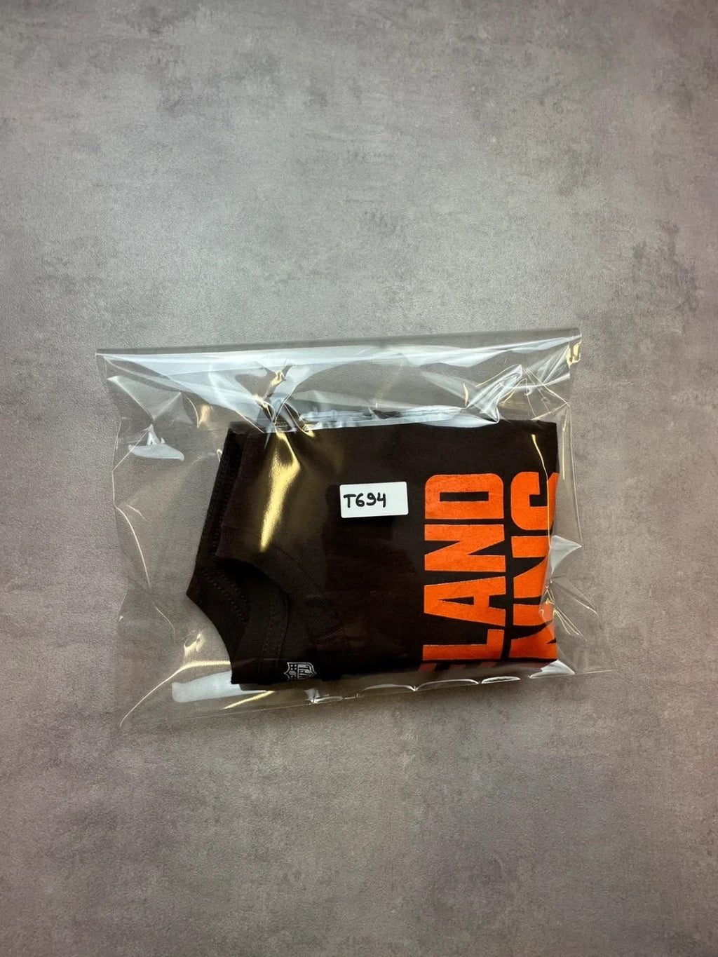 Tee-Shirt Vintage Cleveland Browns NFL Jarvis Landry #80 Marron