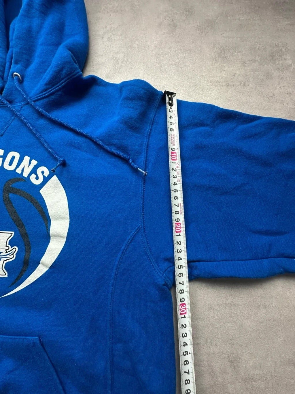 Sweat Vintage Russell Athletic Dragons Basketball – Bleu M