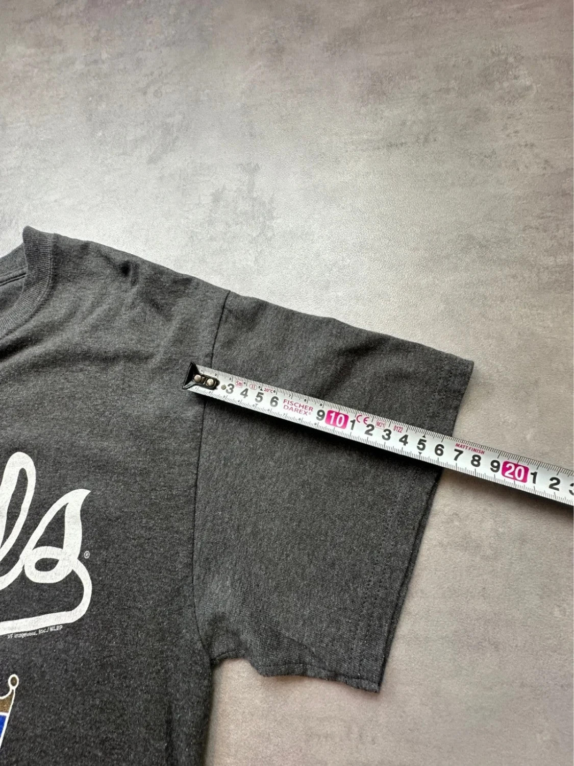 Tee-shirt MLB Vintage Kansas City Royals Gris | WellStore Vintage