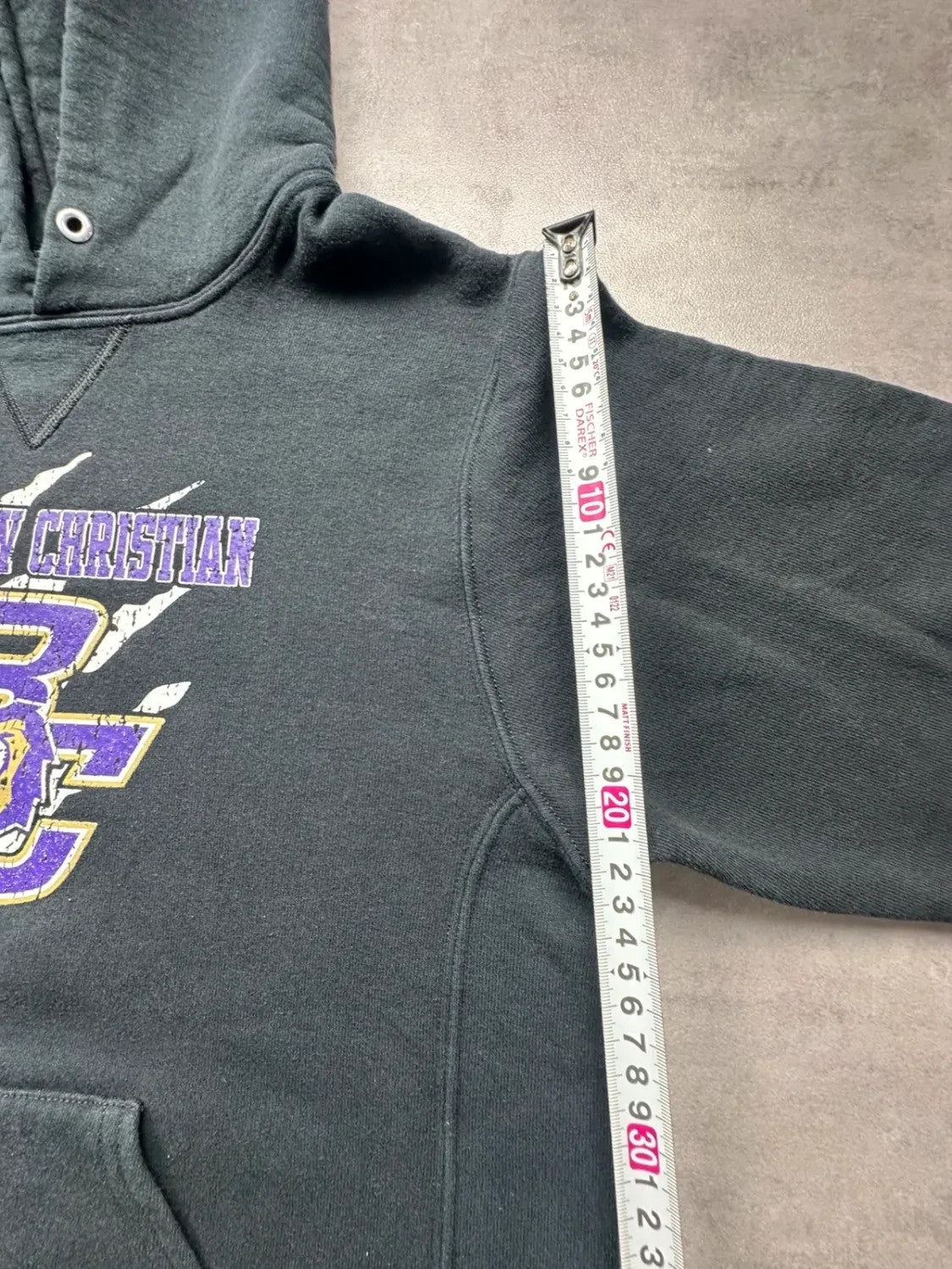 Sweat Russell Athletic Vintage Bradshaw Christian Noir