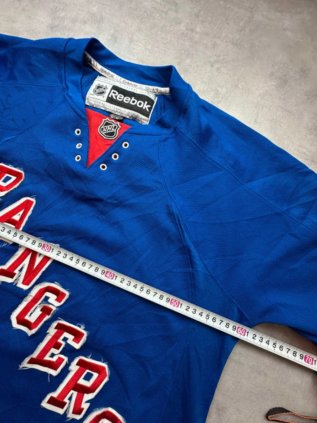 Maillot New York Rangers Reebok NHL Vintage Hockey Bleu