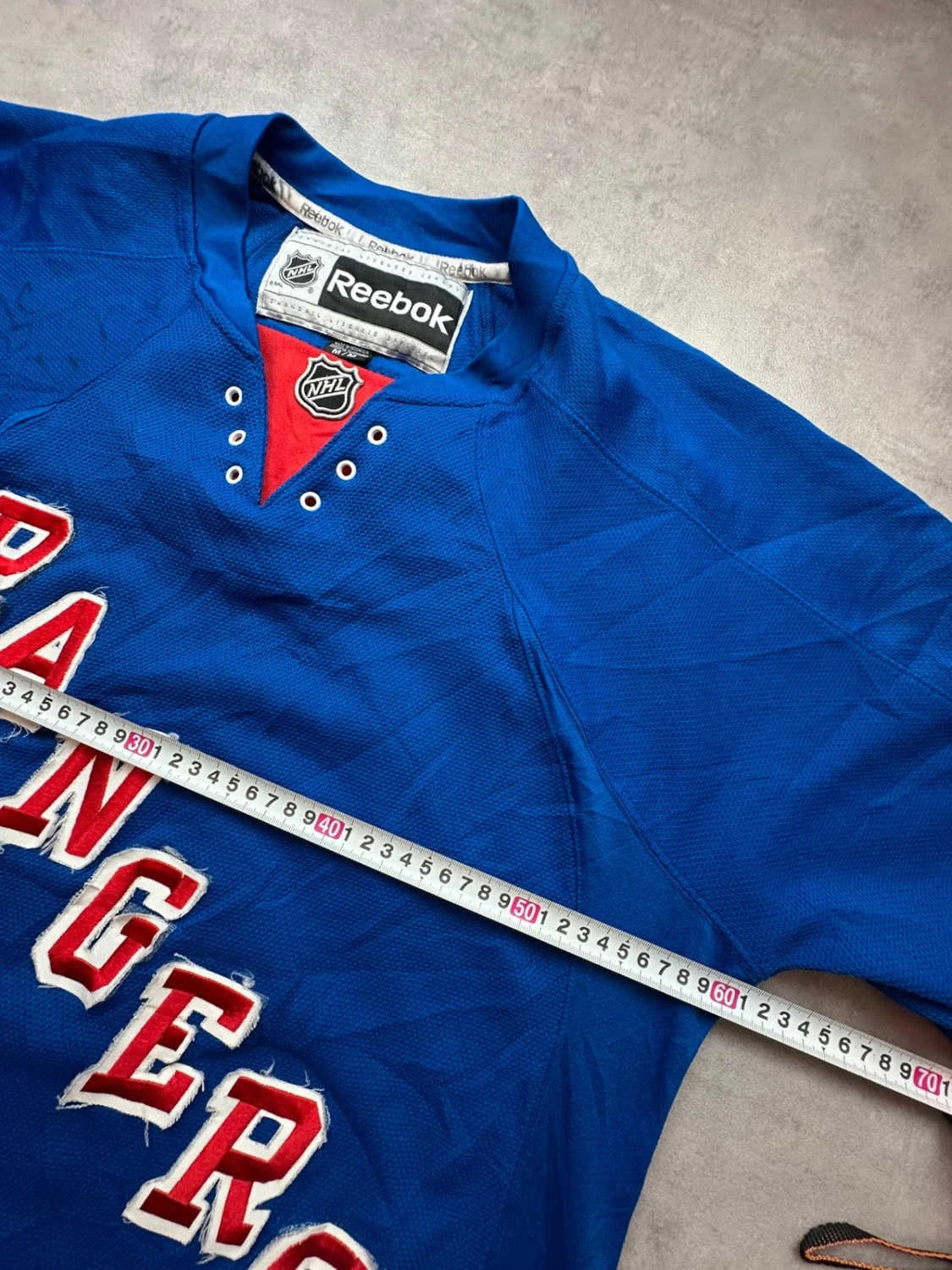 Maillot New York Rangers Reebok NHL Vintage Hockey Bleu