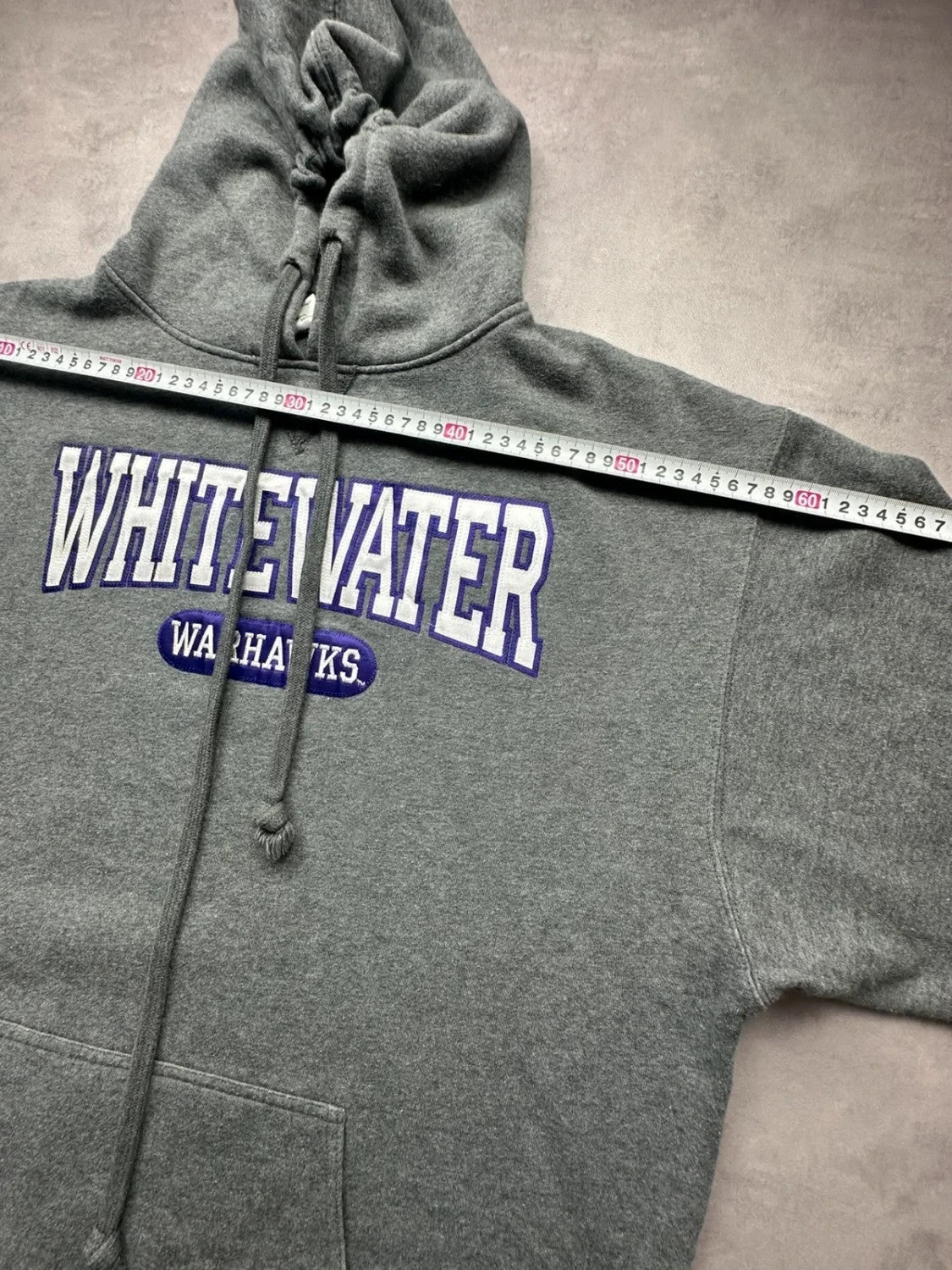 Sweat Vintage Whitewater Warhawks Gris