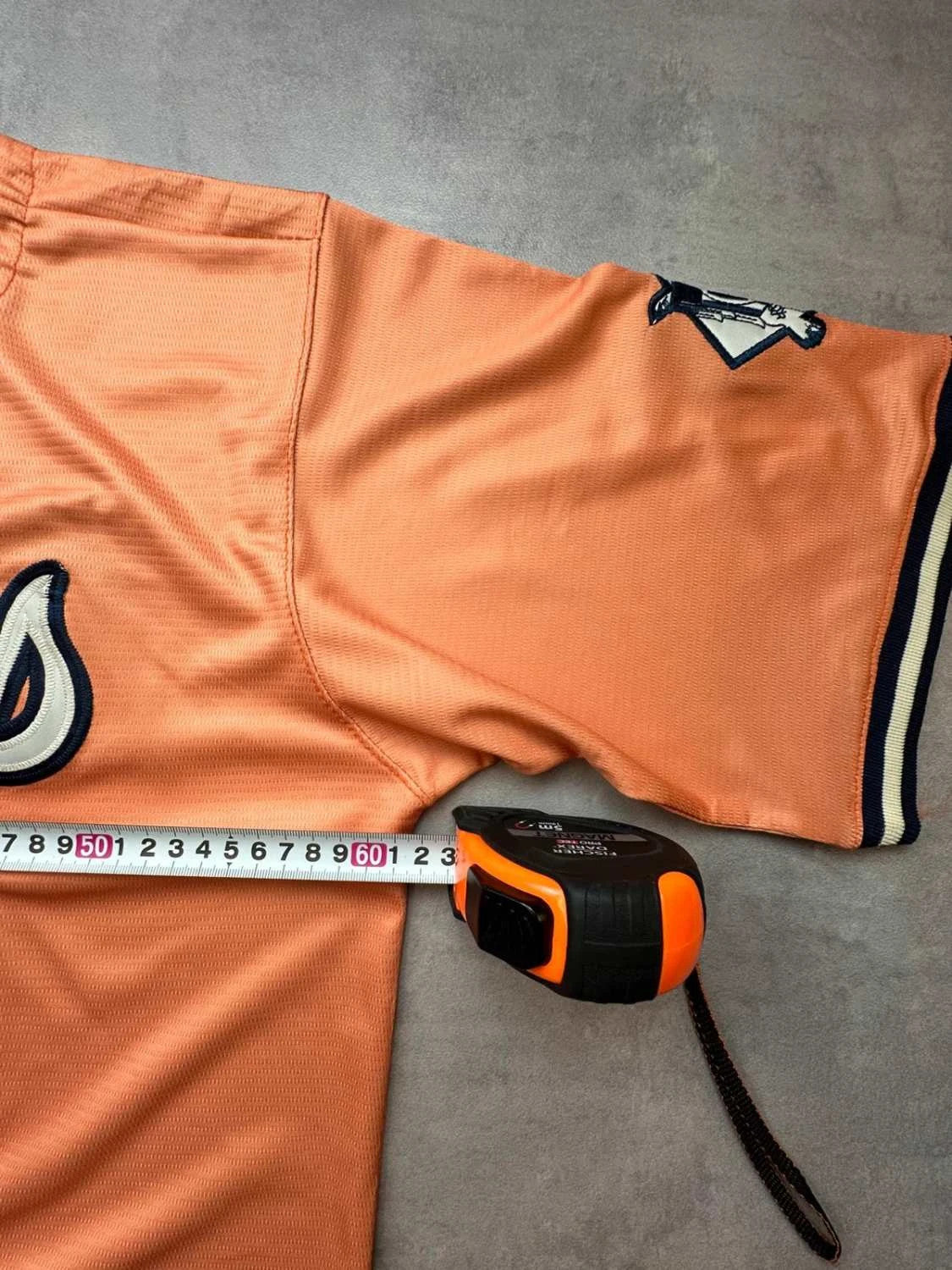 Maillot Vintage Atlanta Braves MLB Daddy’s Girl #1 – Corail