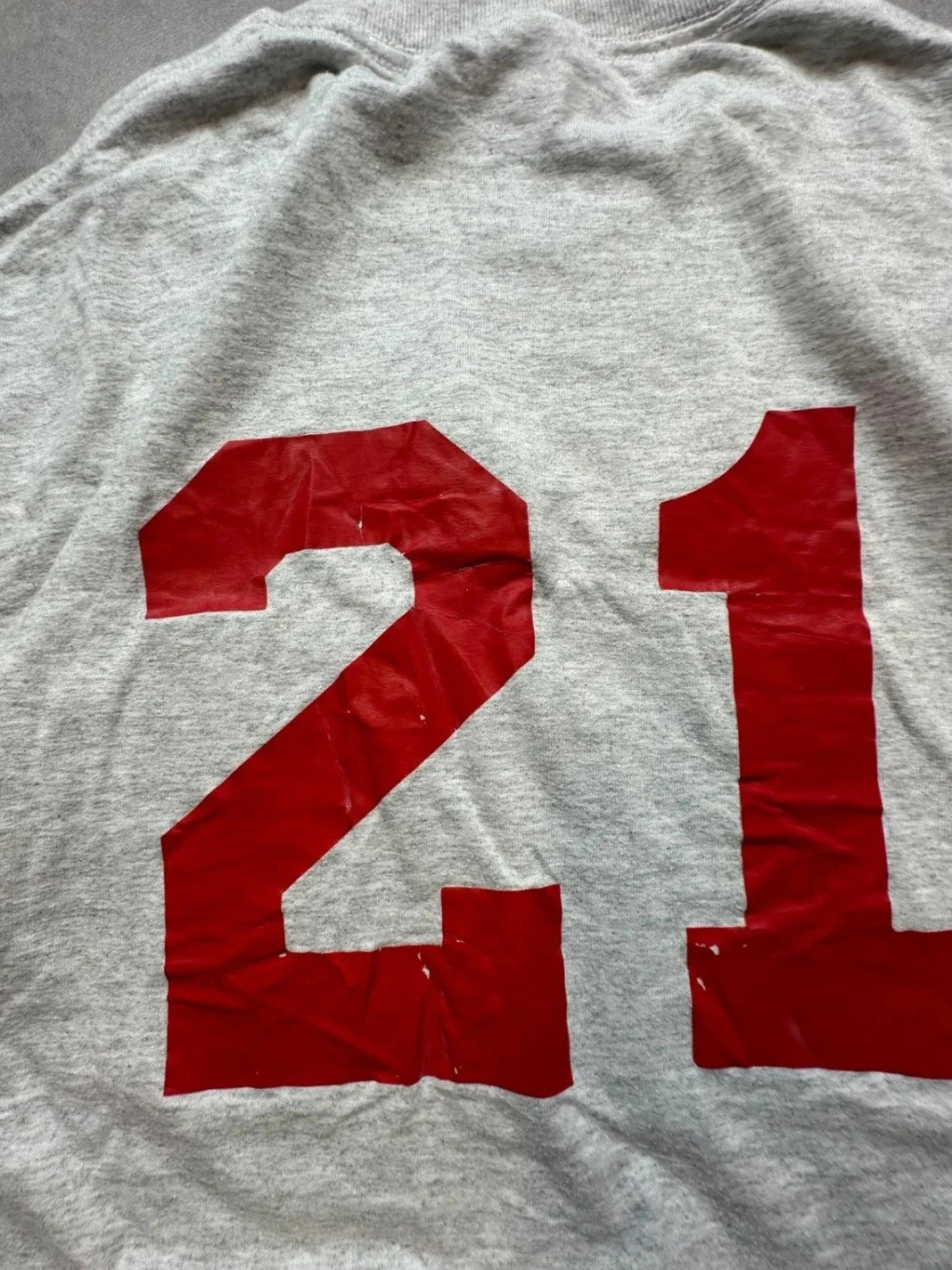 Tee Shirt Vintage Vipers Baseball Gris – Flocage #21
