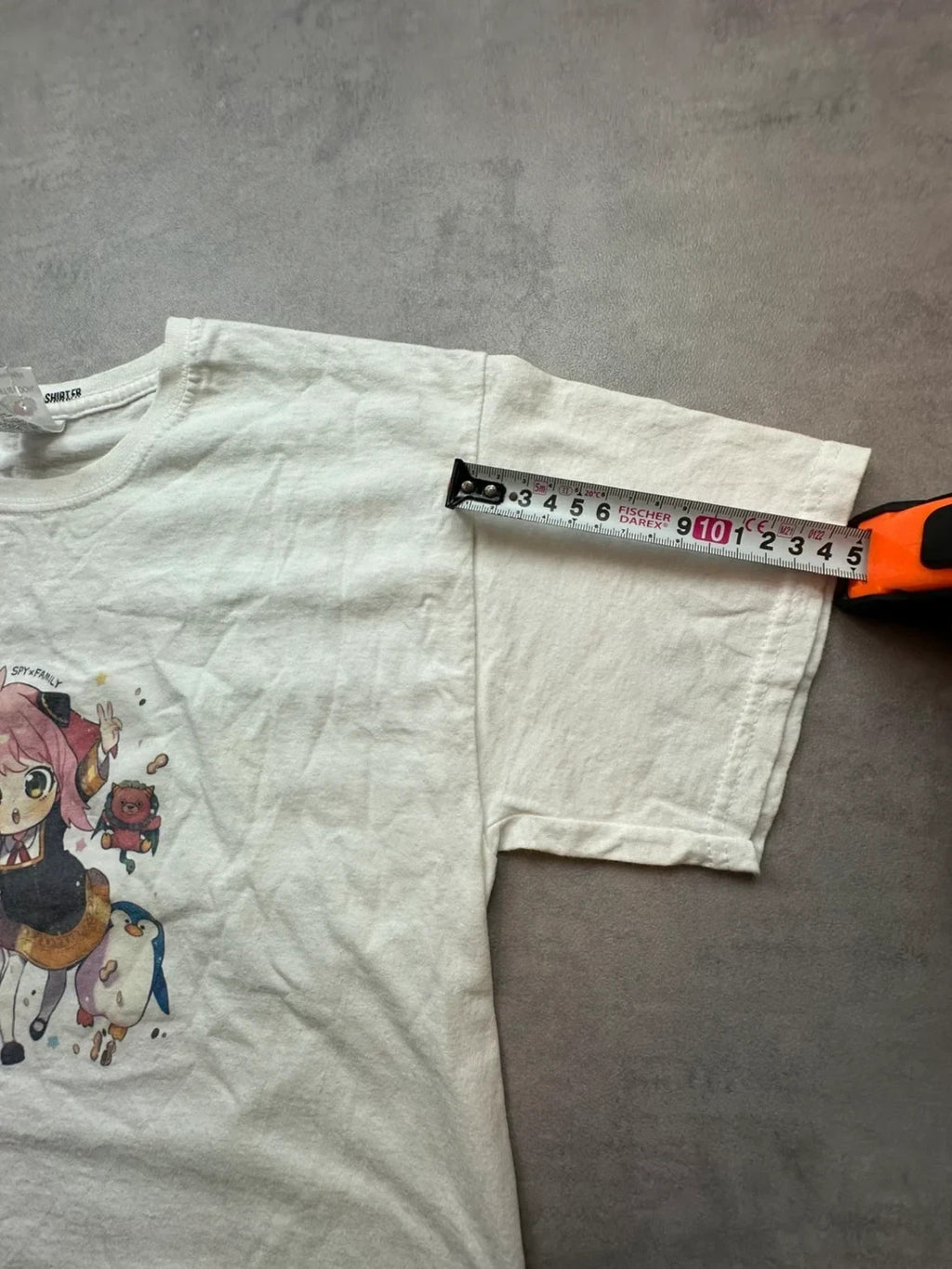 T-Shirt Vintage SPY x FAMILY Anya Forger Anime Japonais – Blanc