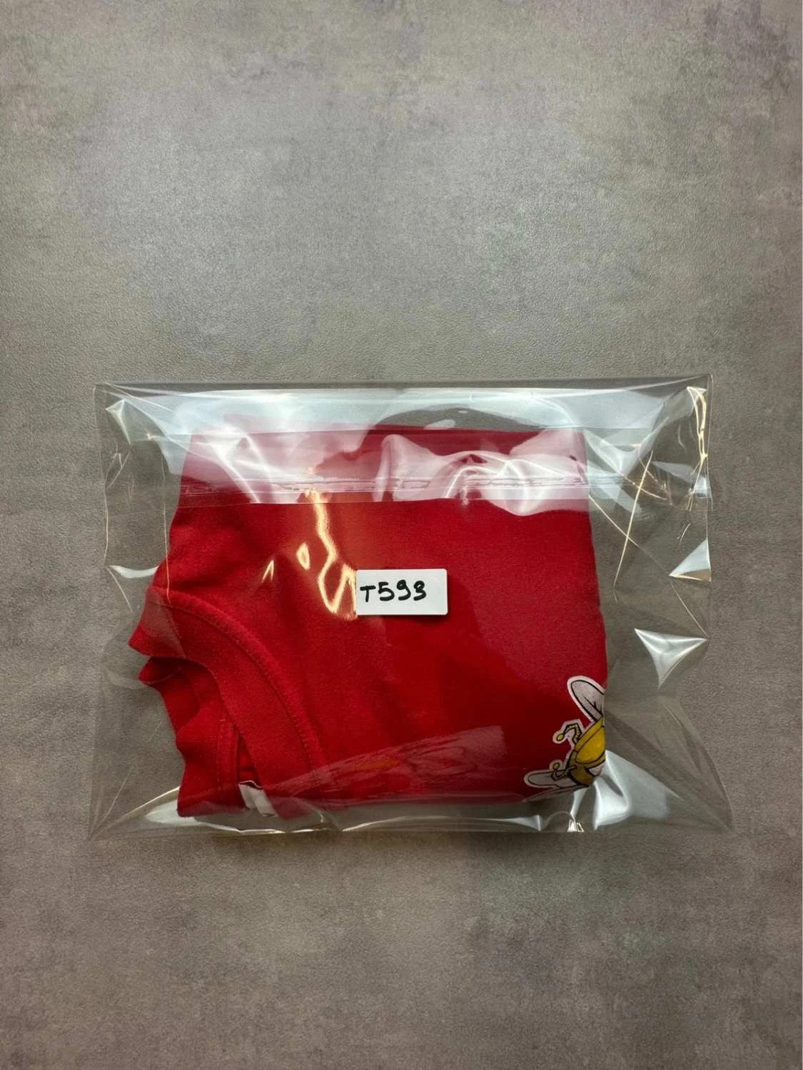 T-Shirt Vintage Hummel Sportswear Graphic Rouge