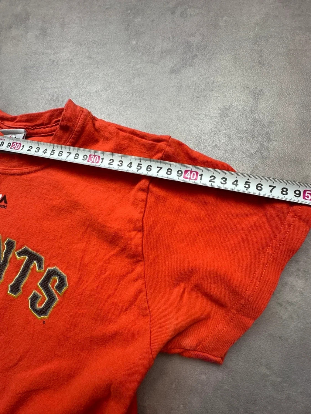 Tee-Shirt Vintage Y2K San Francisco Giants Orange