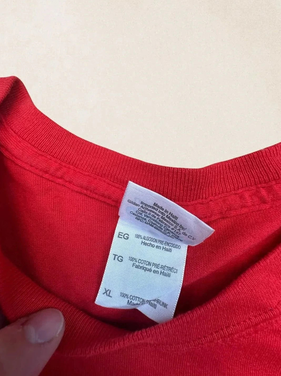 Tee-Shirt Vintage Challengers Rouge
