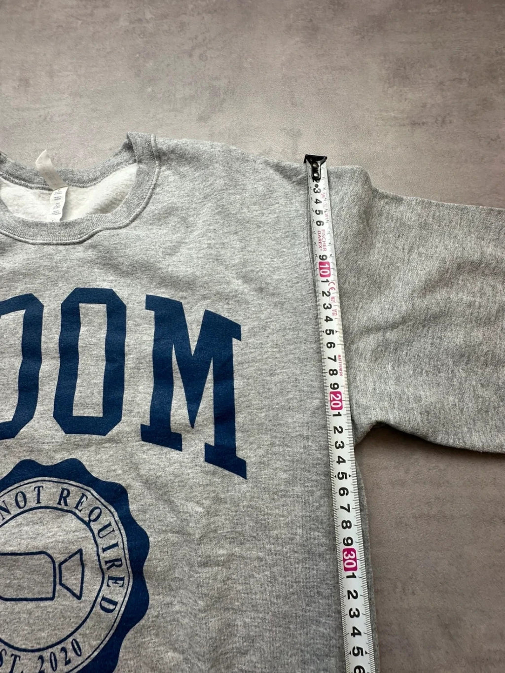 Sweat Vintage Zoom University Gris – College USA