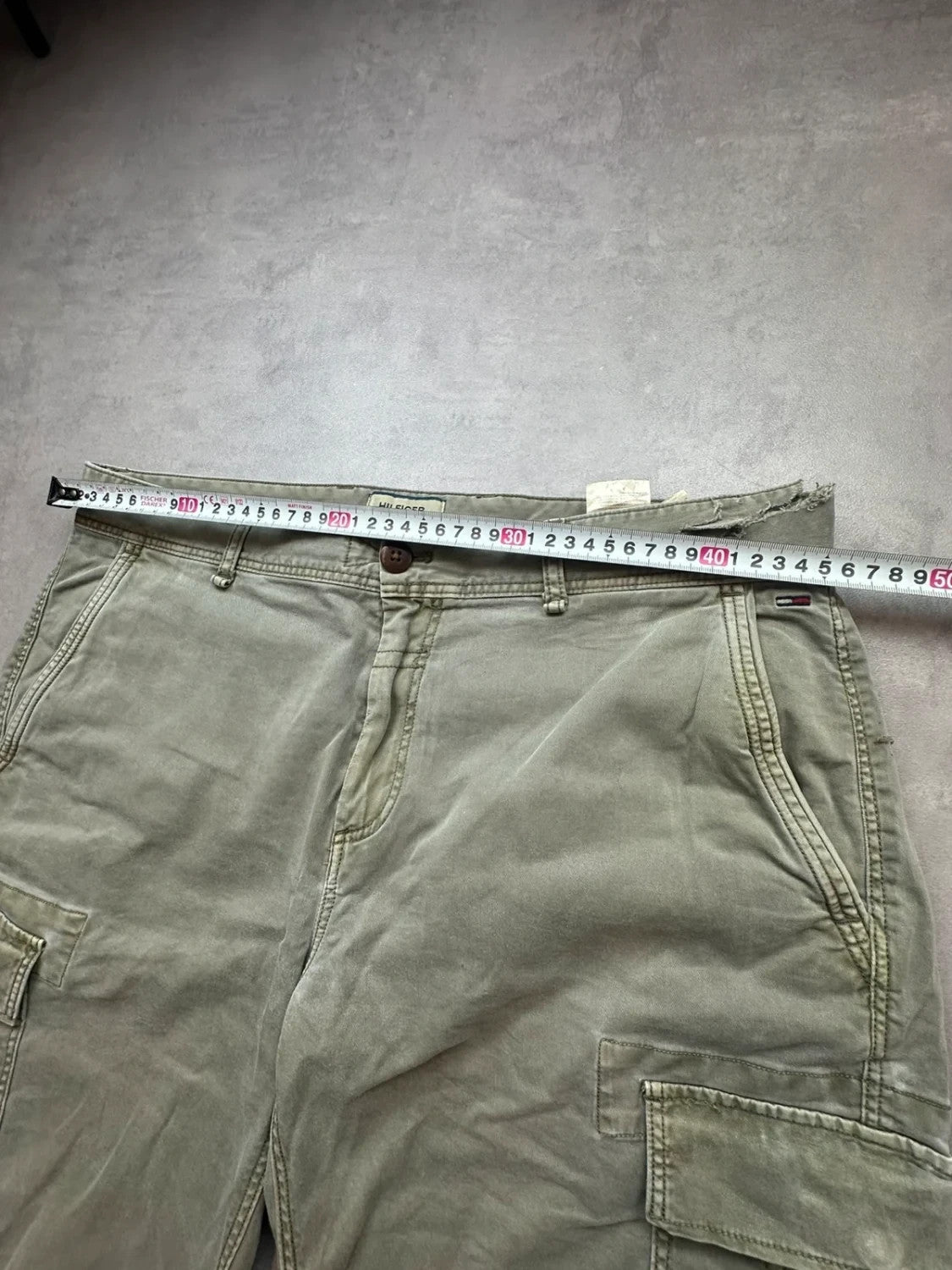 Short Cargo Tommy Hilfiger Vintage Kaki | WellStore Vintage