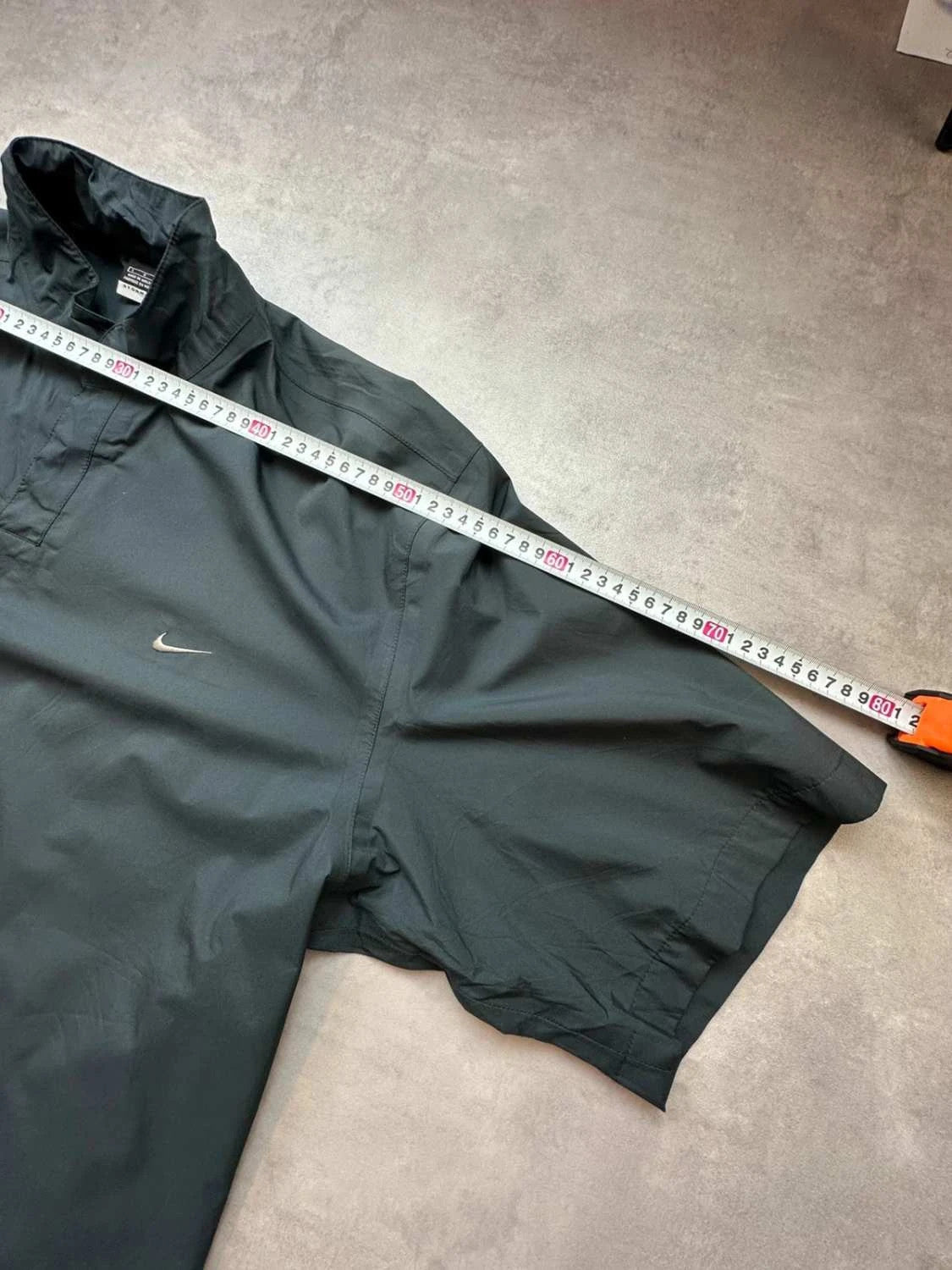 Nike Golf Storm-FIT Vintage Coupe-Vent Noir Y2K – Swoosh Brodé